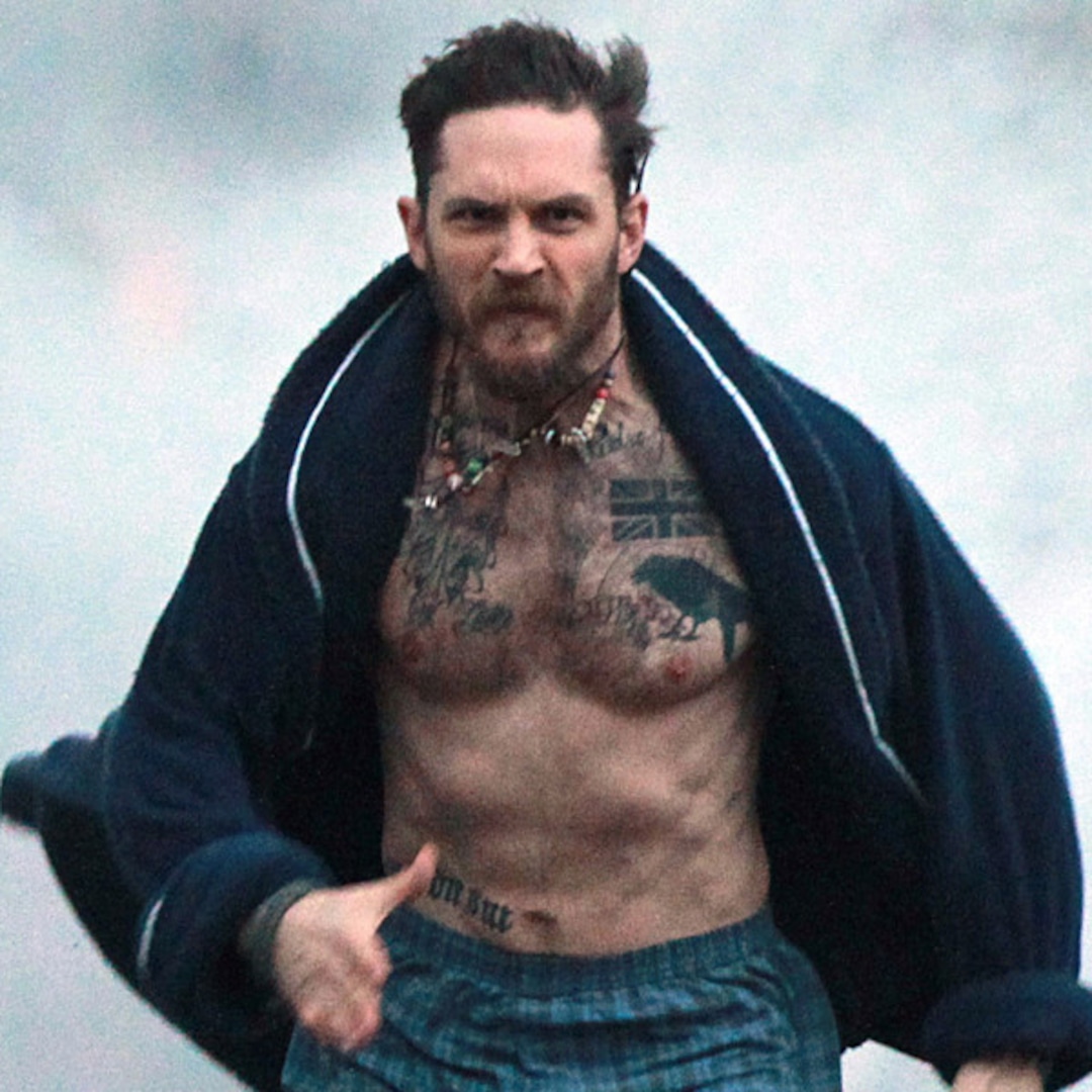 Tom Hardy Strips Down for a Good Cause—See the Pic!